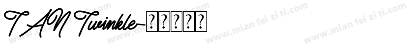 TAN Twinkle字体转换